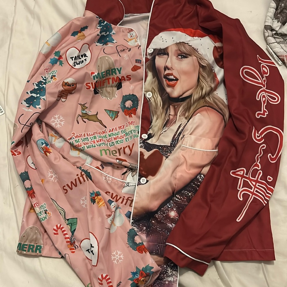 Taylor Swift Merry Swiftmas pajama shirt